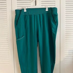 Cherokee Infinity Women’s 5 Pocket STRETCH Tapered Jogger Scrub Pants HUNTER